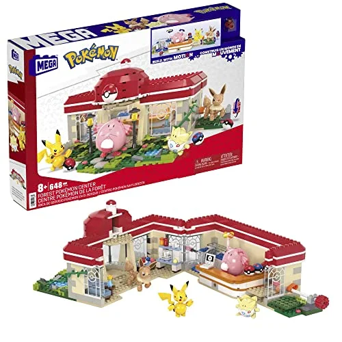 Mega Construx Pokémon Centro Pokémon en el Bosque