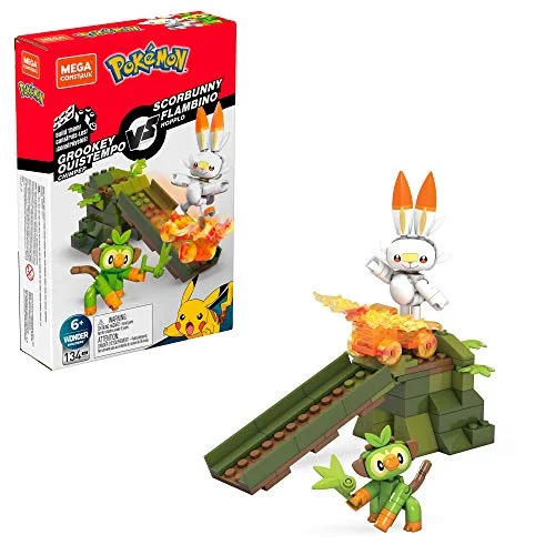 MEGA Construx GMD29 Pokémon Chimpep vs Hopplo