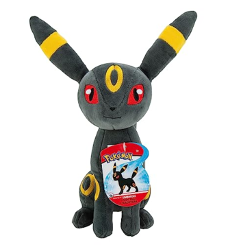 🌙 Peluche Pokémon Umbreon: ¡La Evolución Oscura de Eevee!