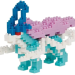 Nanoblock Pokémon Suicune: ¡La Elegancia del Pokémon Agua en Bloques! 💧❄️