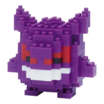 Nanoblock Pokémon Gengar Colourful: ¡Construye al Fantasmagórico Gengar en Bloques! 👻🌈