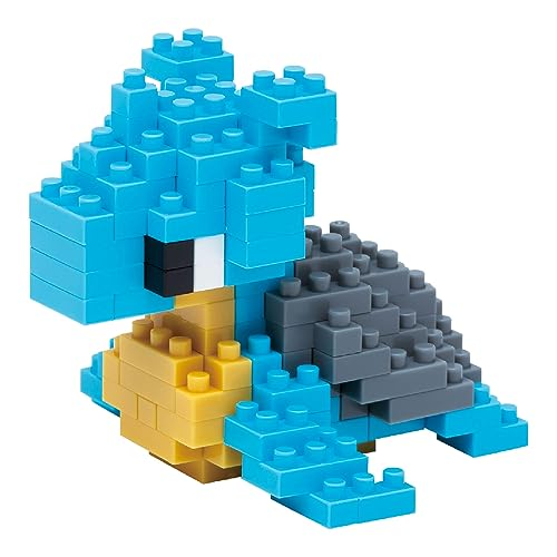 Nanoblock Pokémon Lapras Colourful: ¡Construye al Majestuoso Lapras en Bloques! 🌊💙