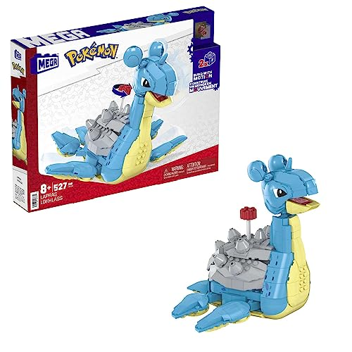 LEGO Mega Construx Pokémon Lapras: ¡Construye la Elegante y Majestuosa Lapras! 🌊🐚