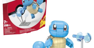 ¡Construye y Muestra a Squirtle con Mega Construx Pokémon!